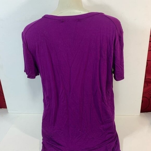 Emmas Closet Long Purple Blouse - Picture 3 of 4